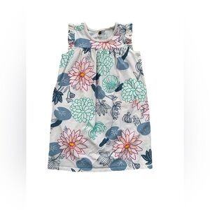 Tea Collection Size 8 Floral Lily Pad Dress
